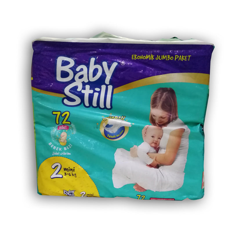 BABY STILL JUMBO DIAPERS SIZE 3 MINI 4-9KG