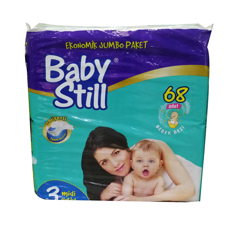 BABY STILL JUMBO DIAPERS SIZE 3 MINI 4-9KG