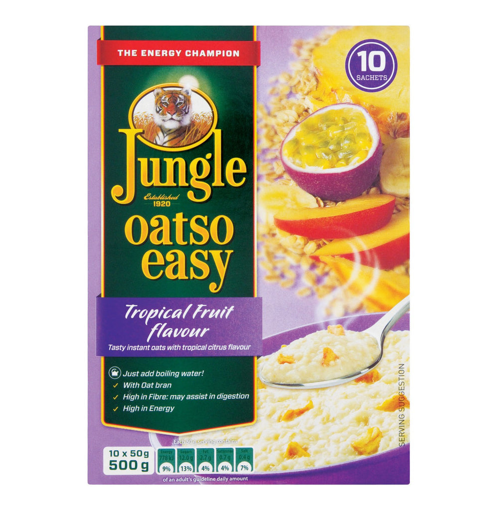 Jungle Oatso Easy Tropical Fruit Flavour 500g
