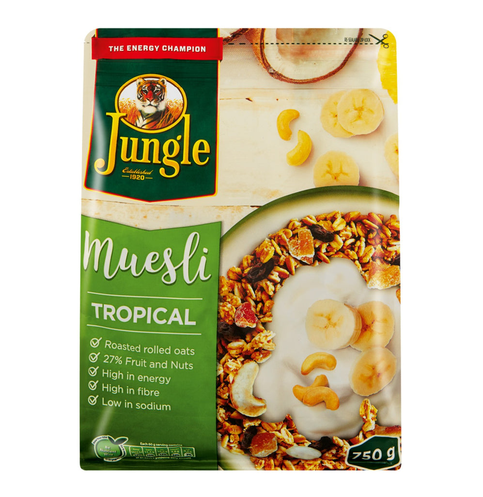 Jungle Muesli Tropical 750g