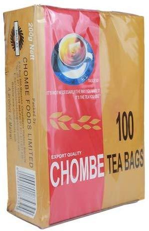 CHOMBE TEABAGS TAGLESS 100'S