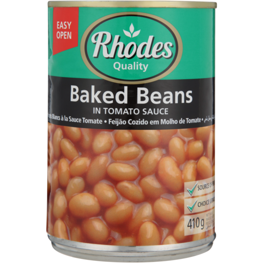Rhodes baked beans in tomato sauce 410G