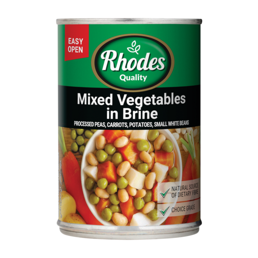 RHODES MIXED VEGETABLES IN BRINE 410G