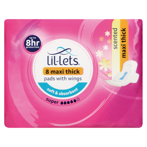 LIL LETS MAXI PADS WITH WINGS