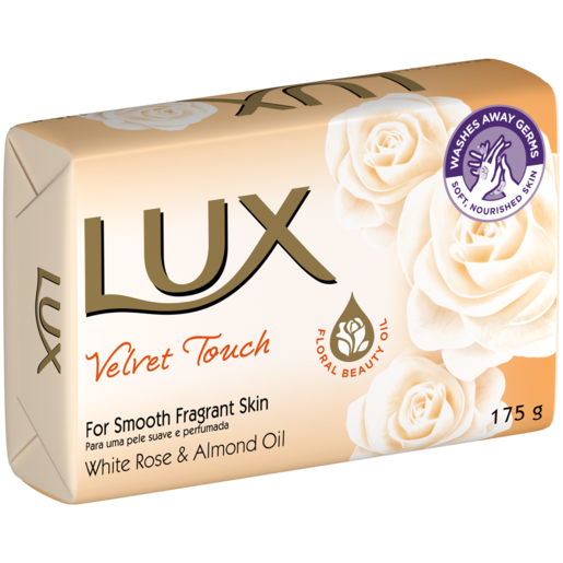 LUX SOAP 175G,SOFT VELVET TOUCH