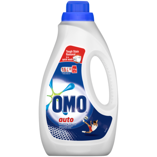 OMO - Auto Washing Liquid Detergent Bottle 1.5L