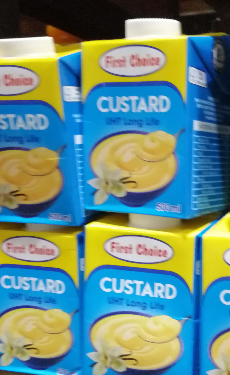 FIRST CHOICE CUSTARD UHT 500ML