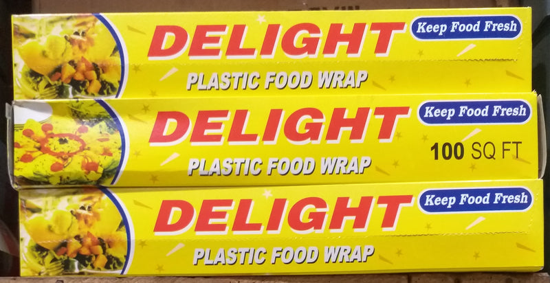 DELIGHT - Plastic food wrap 100SQ