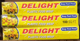 DELIGHT - Plastic food wrap 100SQ