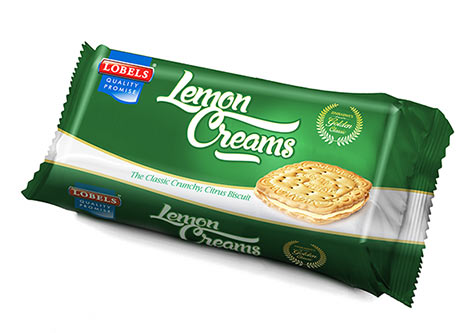 LOBELS BISCUITS Lemon Creams 200g