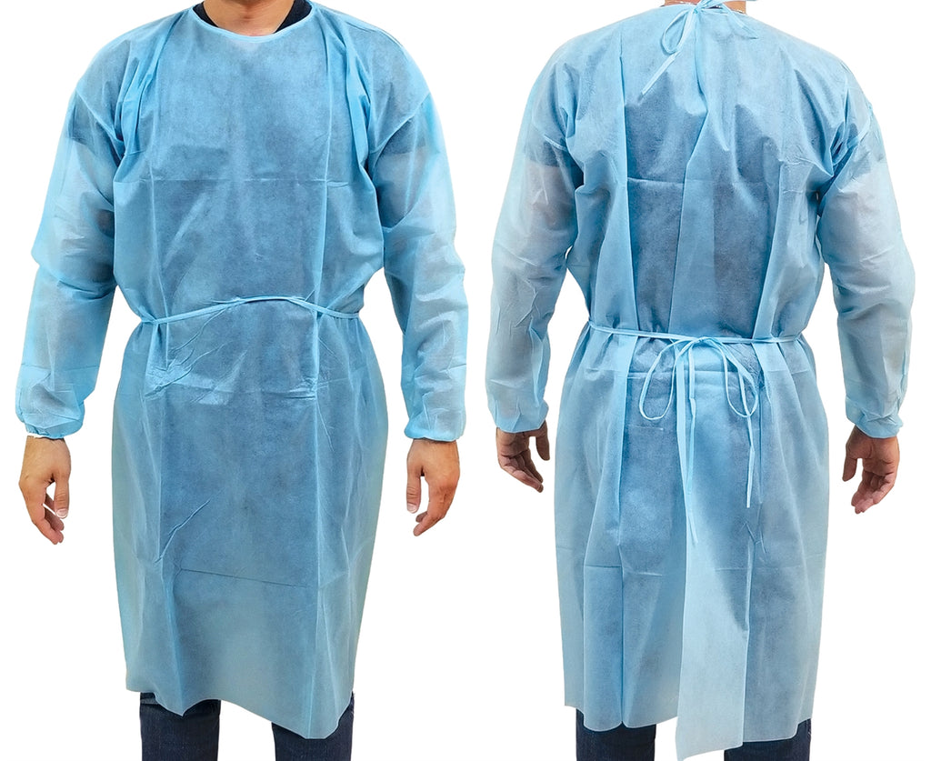 Disposable isolation gowns