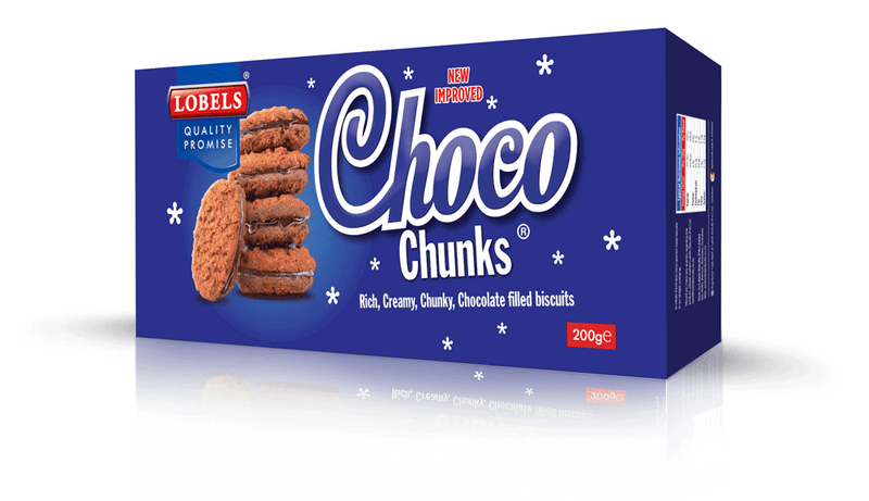 LOBELS BISCUITS Choco Chunks 200g
