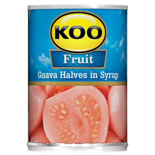 KOO - CANNED GUAVA HALVES IN SYRUP 410G