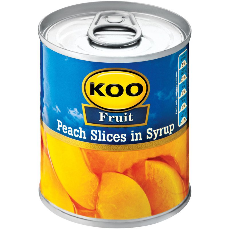 Koo Peach  slices Syrup ezo