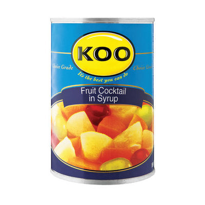 Koo Fruit Cocktail Diced Syrup Ezo