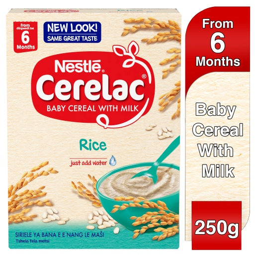 NESTLE - NESTLE CERELAC CEREAL STAGE 1 250G RICE