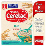 NESTLE - NESTLE CERELAC CEREAL STAGE 1 250G RICE