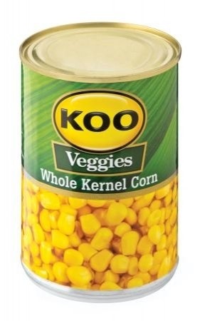 Koo veggies whole kernal sweet corn 410G