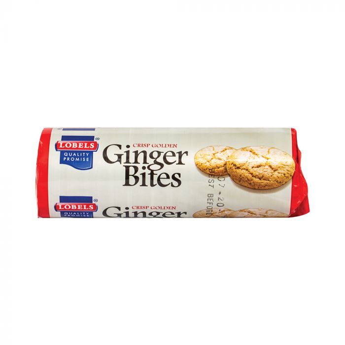 LOBELS BISCUITS Ginger Bites 135g