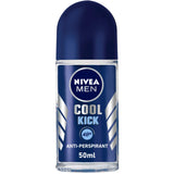 NIVEA - Mens Anti-Perspirant Roll-On Cool Kick 50ml