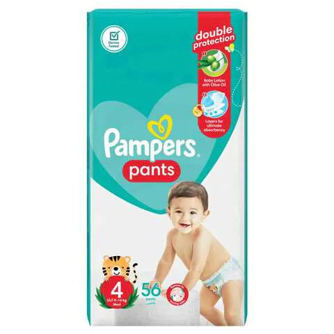 PAMPERS  9-14KG SIZE 5 56'S