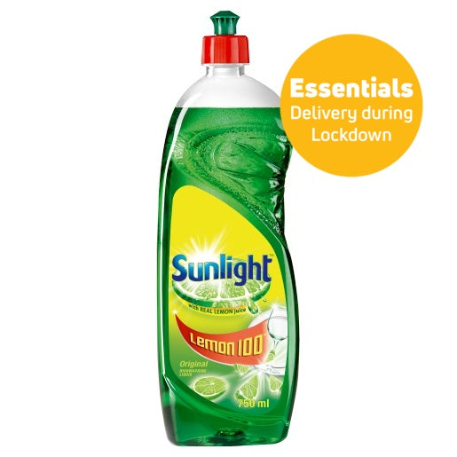 SUNLIGHT - Dishwashing Liquid Regular Bottle 750ml