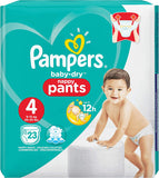PAMPERS PANTS SIZE 4, 28s