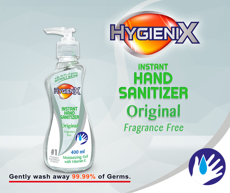 Hygienix Instant Hand Sanitizer - 400 ml