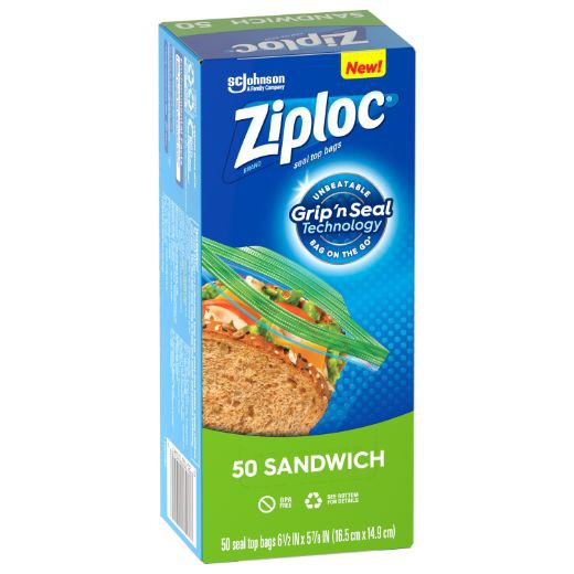 zip lock sandwich bags 15s