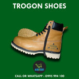 Trogon Leather Designer Boots - GENUINE LEATHER