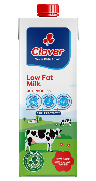 CLOVER LOW FAT MILK  1L