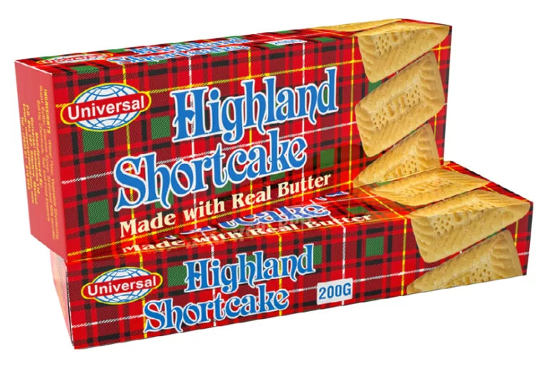 UNIVERSAL HIGHLAND SHORT CAKE 200G