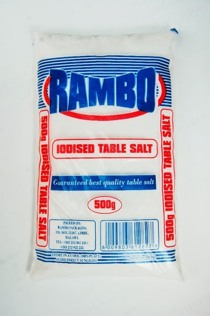 RAMBO IODISED KITCHEN SALT 500G