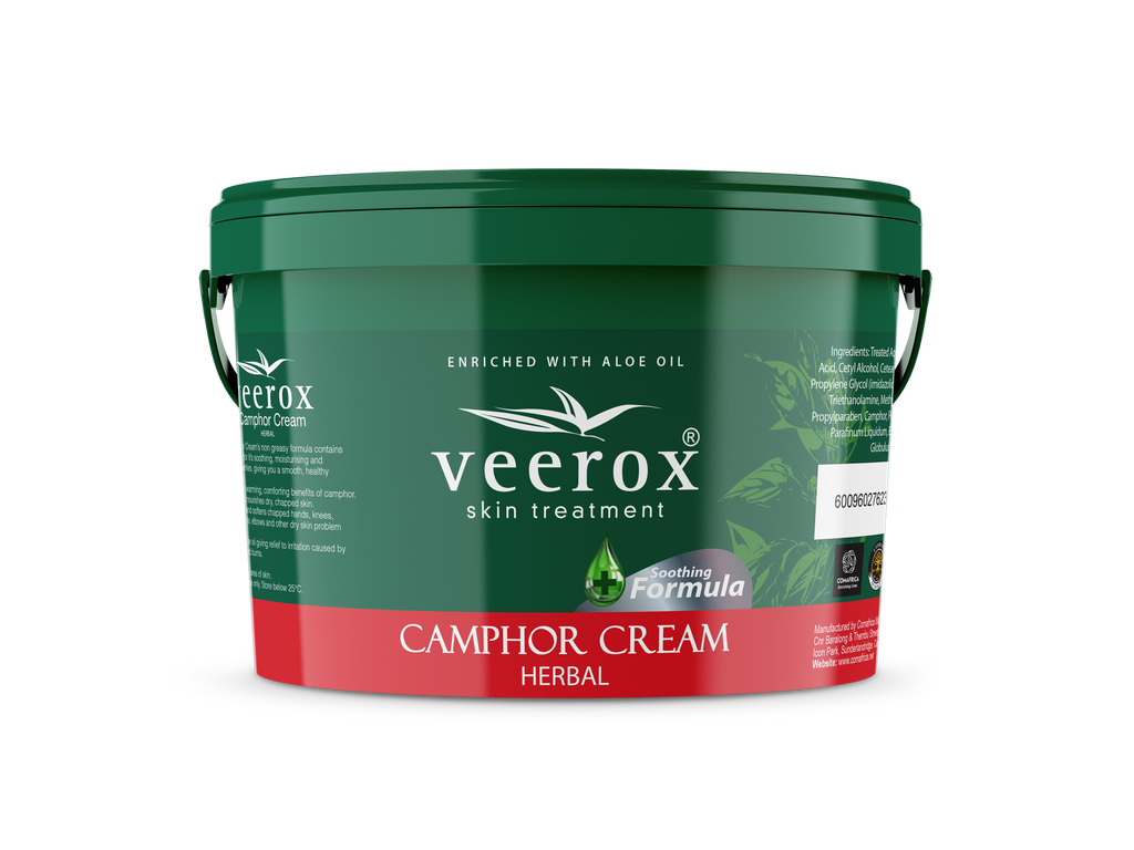 VEEROX 1L CAMPHOR CREAM HERBAL
