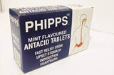 PHIPPS MINT FLAVOURED ANTACID TABLETS 100s