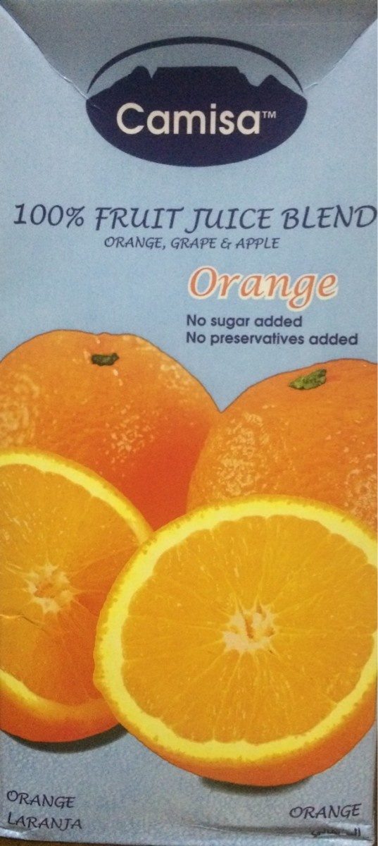 CAMISA FRUIT JUICE ORANGE 1L