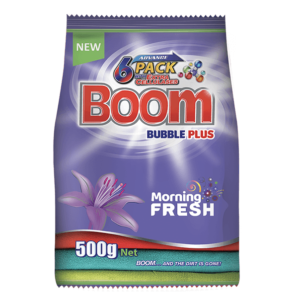 BOOM WASHING POWDER MORNING FRESH 500G