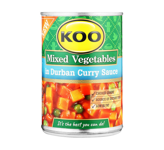 KOO - MIXED VEG DBN CURRY 410G