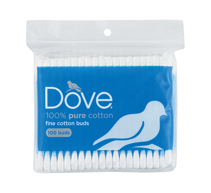 DOVE EAR BUDS 100's PKT