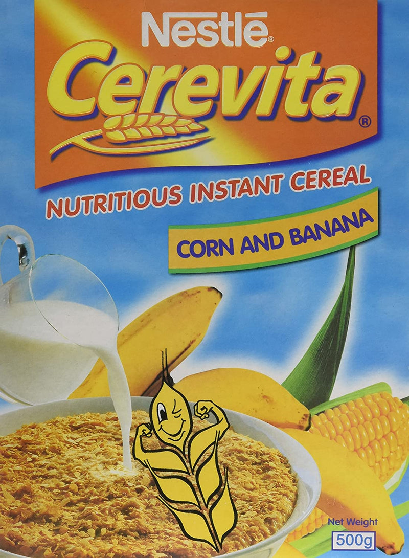 NESTLE CEREVITA CEREAL CORN& BANANA 500g