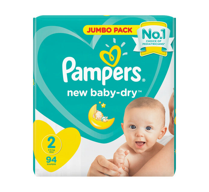 PAMPERS ACTIVE JUMBO PACK MINI 94'S