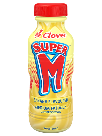 CLOVER SUPER M 300ML BANANA 300ML
